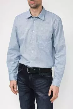 Хлопковая сорочка с карманом Marc O'Polo