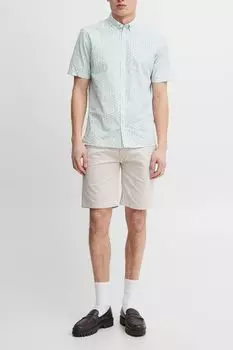 Хлопковая сорочка с мелким принтом Casual Friday