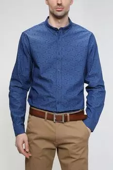 Хлопковая сорочка с принтом MARCO DI RADI