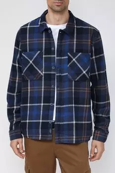 Хлопковая сорочка в клетку Blend