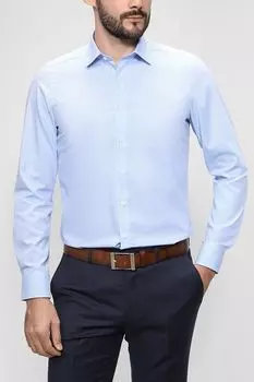 Хлопковая сорочка в клетку Modern fit Marvelis