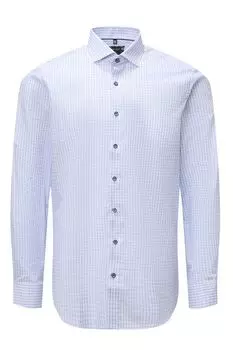 Хлопковая сорочка в клетку Olymp