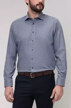 Хлопковая сорочка в клетку Olymp