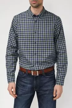 Хлопковая сорочка в мелкую клетку D.Molina