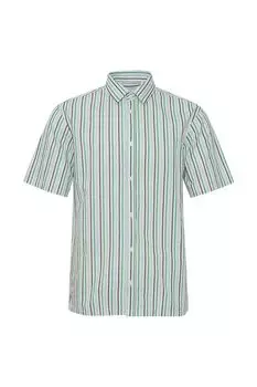 Хлопковая сорочка в полоску Casual Friday