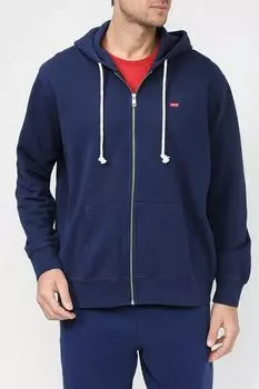 Хлопковая толстовка на молнии LEVI'S