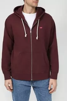 Хлопковая толстовка на молнии LEVI'S