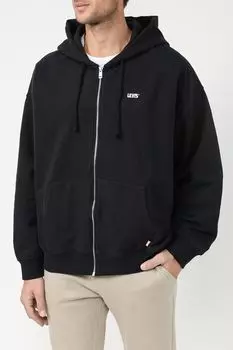 Хлопковая толстовка на молнии LEVI'S