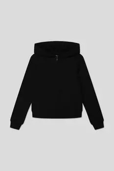 Хлопковая толстовка на молнии с капюшоном OVS