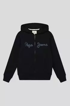 Хлопковая толстовка с логотипом бренда PEPE JEANS