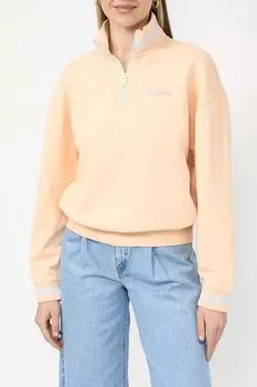 Хлопковая толстовка с воротником на молнии LEVI'S