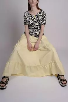 Хлопковая юбка Paola Ray