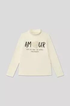 Хлопковая водолазка с принтом OVS