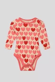 Хлопковое боди с принтом Artie