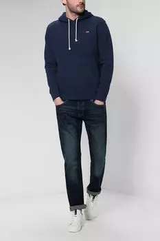 Хлопковое худи с карманом LEVI'S