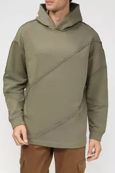 Хлопковое худи с необработанными швами MARCO DI RADI