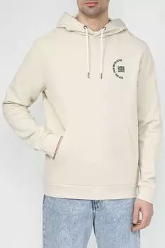 Хлопковое худи с принтом Blend