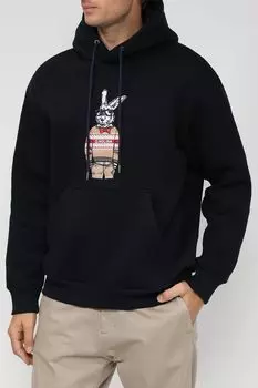 Хлопковое худи с принтом D.Molina