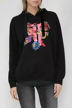 Хлопковое худи с принтом FRACOMINA