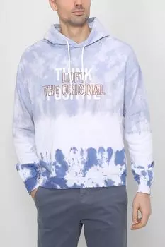 Хлопковое худи с принтом Loft