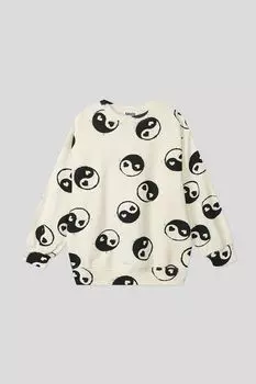 Хлопковое худи с принтом Molo