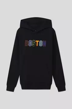 Хлопковое худи с принтом OVS