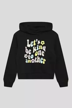 Хлопковое худи с принтом OVS