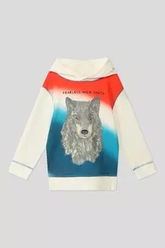 Хлопковое худи с принтом OVS