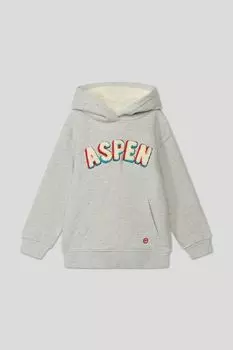 Хлопковое худи с принтом OVS