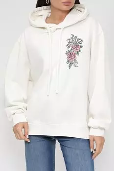 Хлопковое худи с принтом Replay