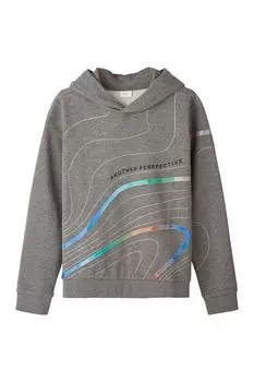 Хлопковое худи с принтом s.Oliver