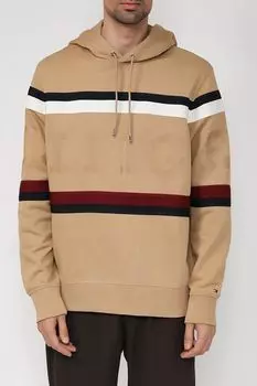 Хлопковое худи с принтом Tommy Hilfiger