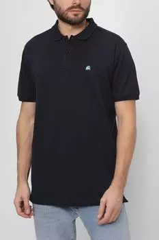 Хлопковое однотонное поло LERROS