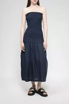 Хлопковое платье макси Silvian Heach