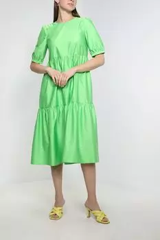 Хлопковое платье миди BELUCCI