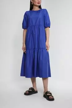 Хлопковое платье миди BELUCCI