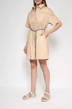 Хлопковое платье-рубашка Twist