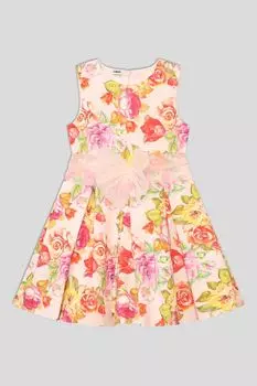 Хлопковое платье с бантом IDO