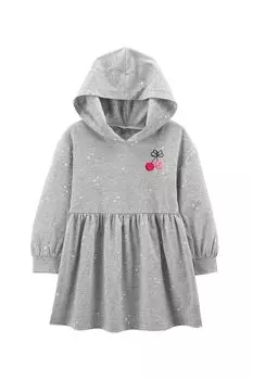Хлопковое платье с капюшоном Carter's
