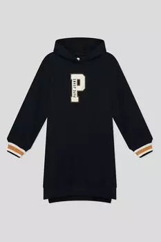 Хлопковое платье с капюшоном PEPE JEANS