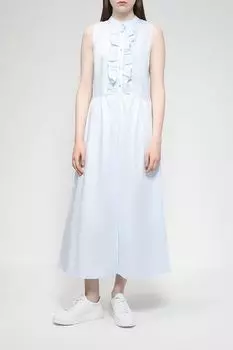 Хлопковое платье с оборками Silvian Heach