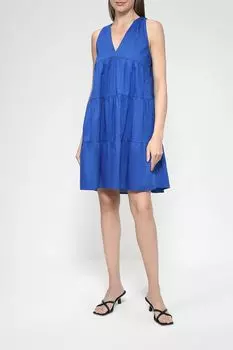 Хлопковое платье с открытыми плечами OVS