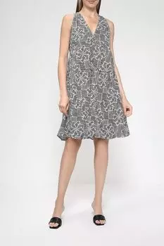 Хлопковое платье с открытыми плечами OVS