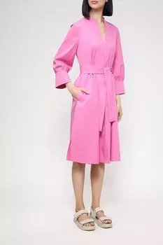 Хлопковое платье с поясом Gerry Weber