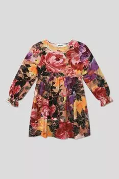 Хлопковое платье с принтом Molo