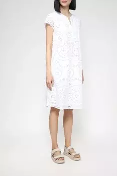 Хлопковое платье с вышивкой ришелье Gerry Weber