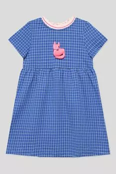 Хлопковое платье в клетку Choupette