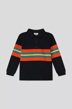 Хлопковое поло с длинным рукавом Fagottino