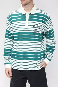 Хлопковое поло с длинным рукавом Marc O'Polo Denim