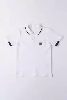 Хлопковое поло с нагрудным карманом IDO